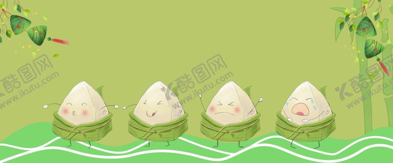 编号：63205210290501051130【酷图网】源文件下载-粽子banner