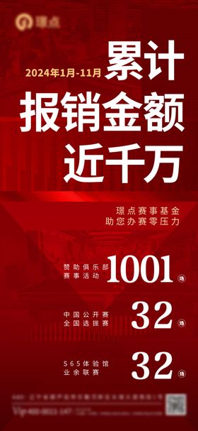 红色销售金额喜报数据海报