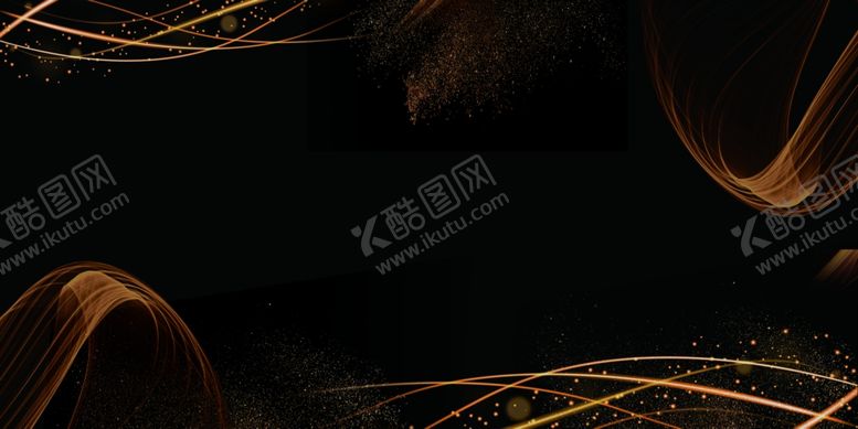 编号：76162809191727015780【酷图网】源文件下载-黑色金沙晚会舞台背景展板