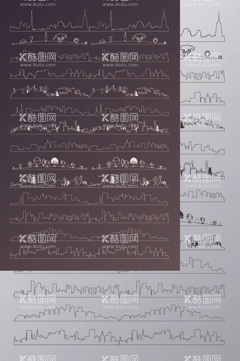 编号：94968412020839182122【酷图网】源文件下载-线条画