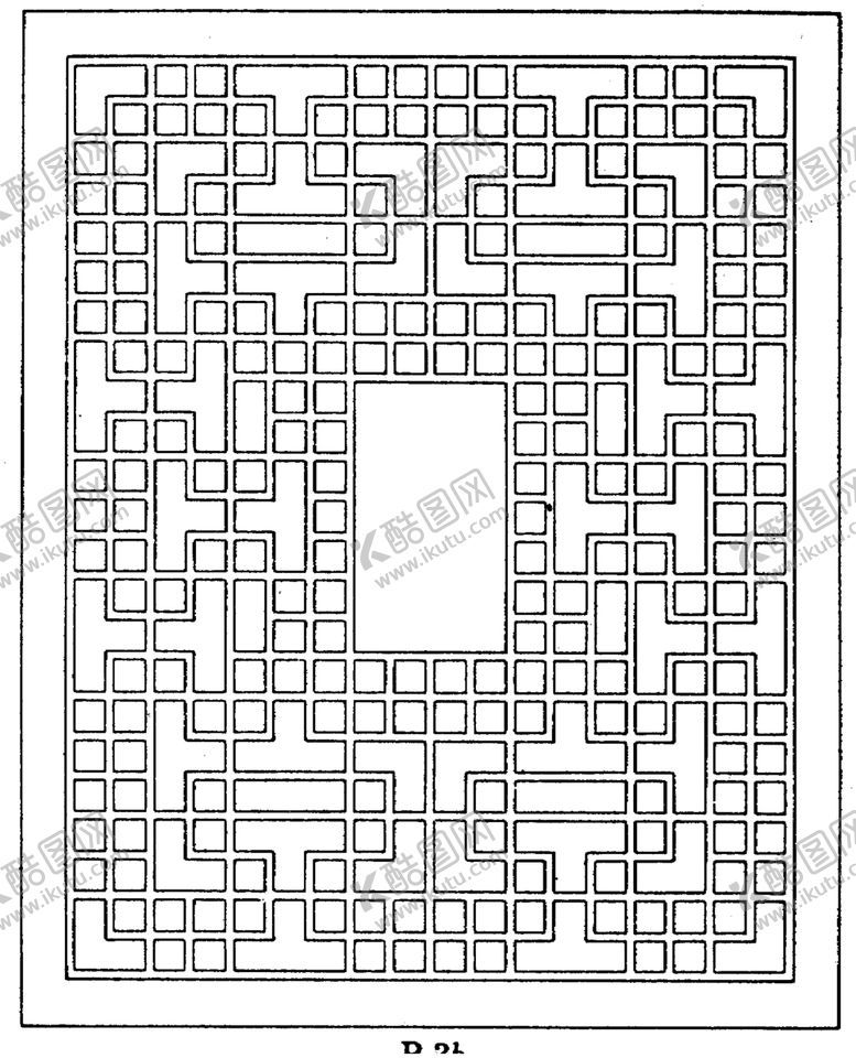 编号：80444410250634131646【酷图网】源文件下载-镂空花图案