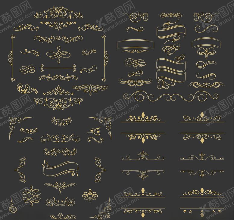 编号：14159409260303274130【酷图网】源文件下载-精美花纹合集