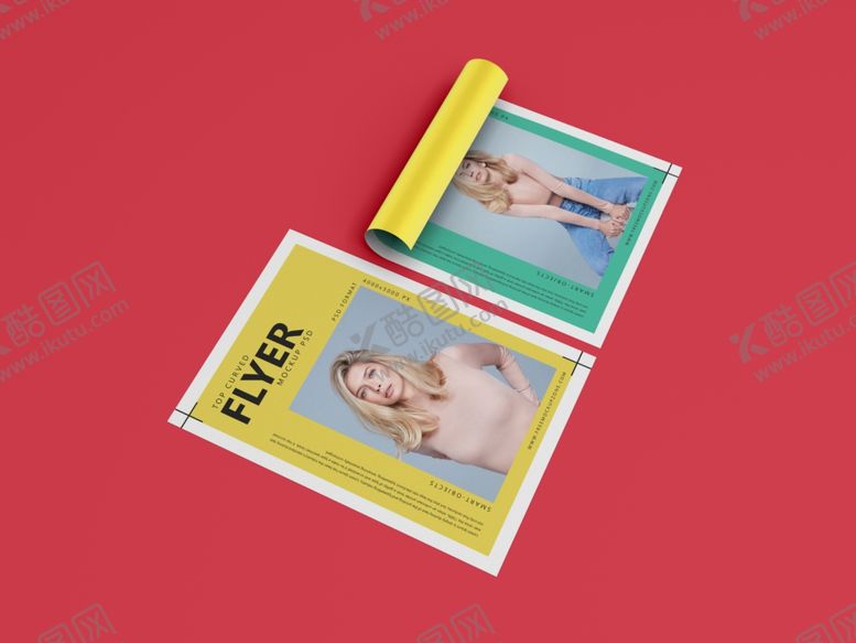 编号：61763710050309143972【酷图网】源文件下载-宣传单样机