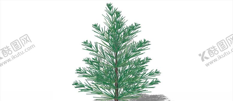 编号：92178910080151554210【酷图网】源文件下载-松树模型