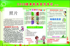 2020第七期健康教育宣传专栏
