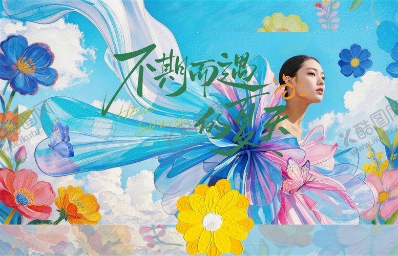 编号：90780405251643027915【酷图网】源文件下载-夏天展板