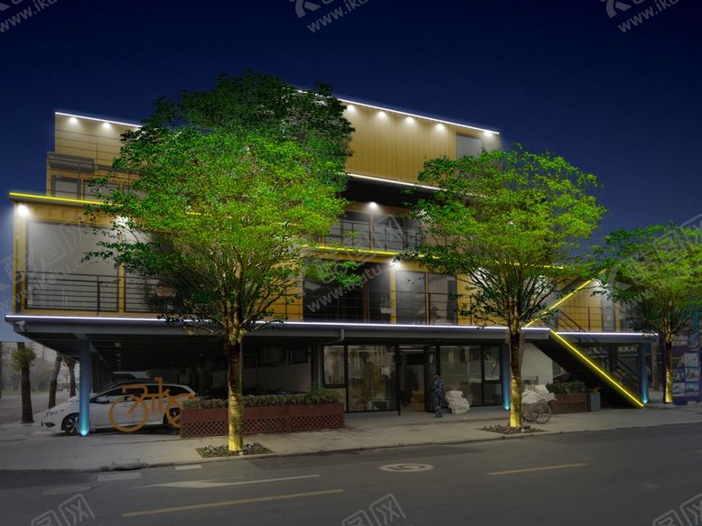 编号：35957609291728401808【酷图网】源文件下载-大柏树集装箱创客走