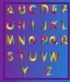 艺术字母