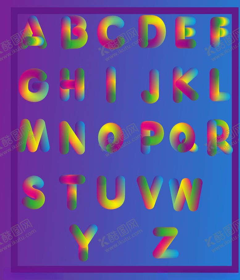 编号：93931209281217525582【酷图网】源文件下载-艺术字母