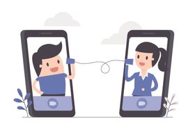 矢量人物景素材可爱各类职业手绘Q版