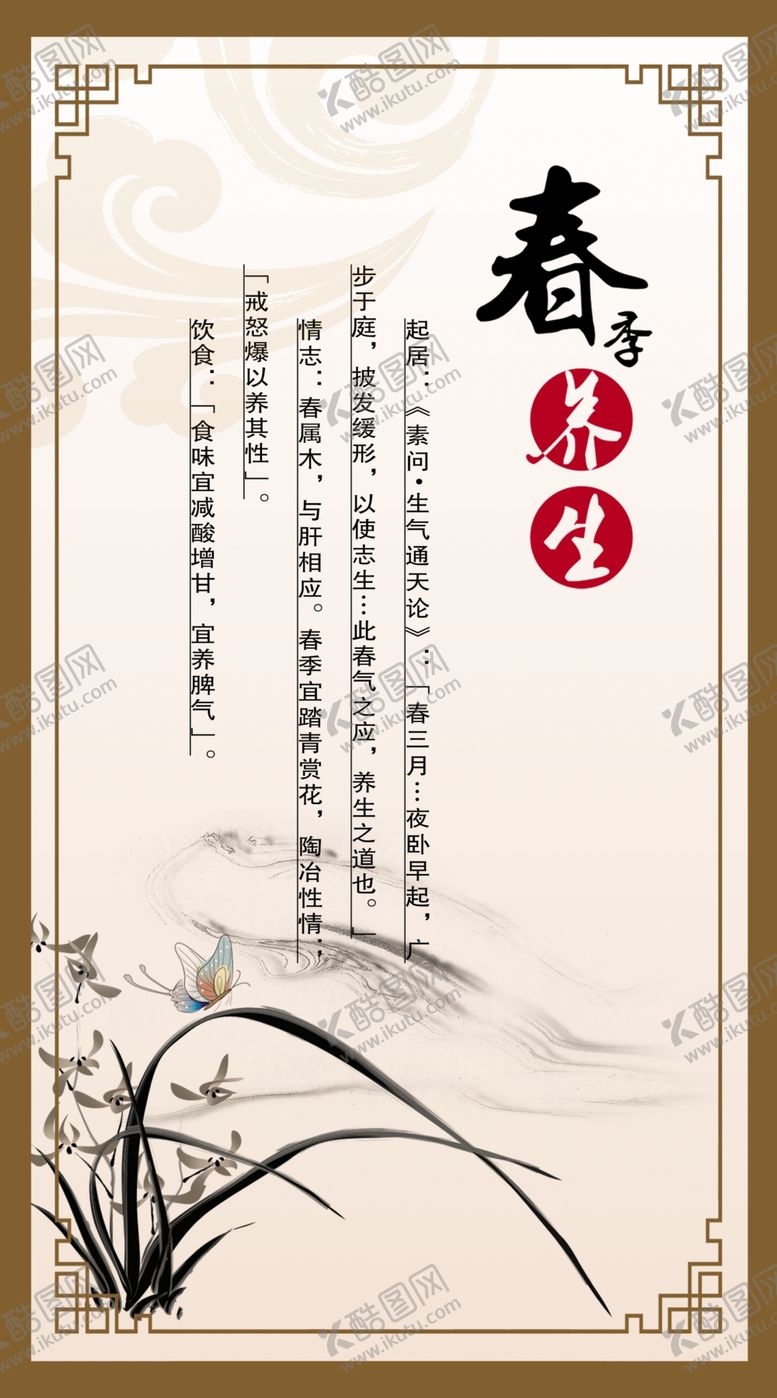 编号：25316409121415001062【酷图网】源文件下载-四季养生展板