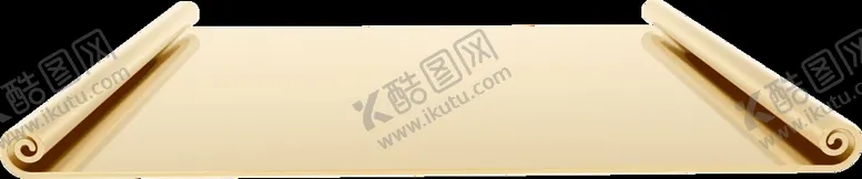 编号：31649710111422250246【酷图网】源文件下载-中式卷轴元素 