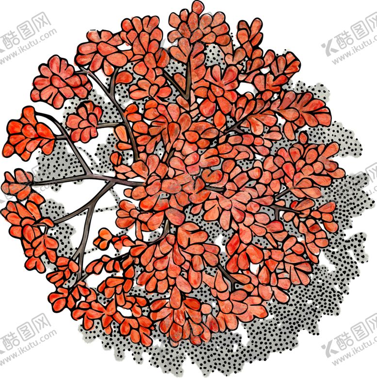 编号：46713304132115508630【酷图网】源文件下载-手绘植物