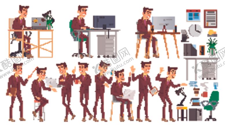 编号：87339907090603403908【酷图网】源文件下载-人物插画