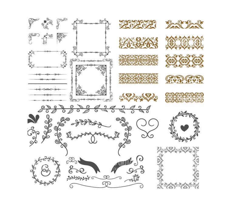 编号：53287609132154449741【酷图网】源文件下载-花纹古典图案传统图案