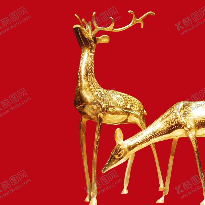 编号：22395002281839444230【酷图网】源文件下载-金色小鹿