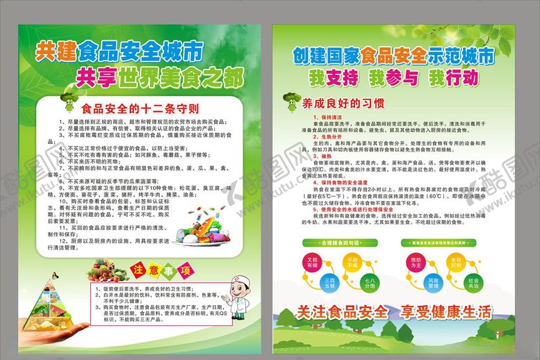 编号：73788010221111386400【酷图网】源文件下载-食品安全宣传
