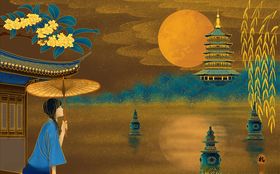 手绘城市