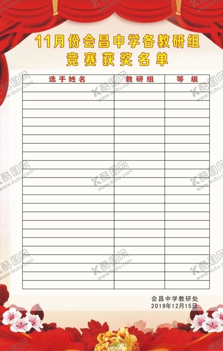 编号：83314309221244101195【酷图网】源文件下载-学校喜报