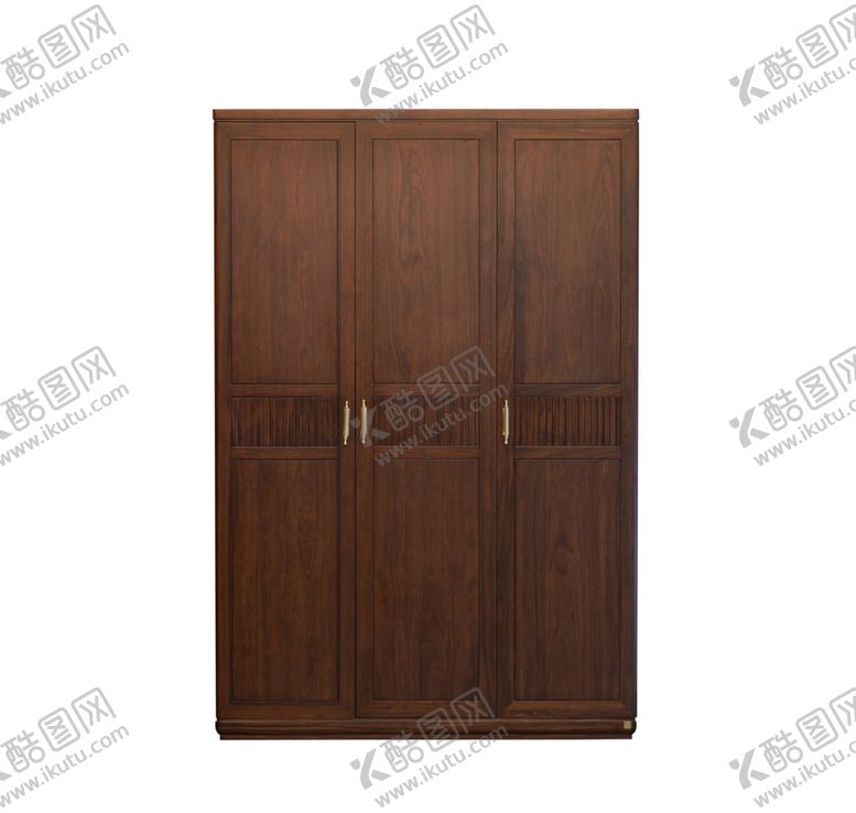 编号：14634009261545536545【酷图网】源文件下载-三门衣柜