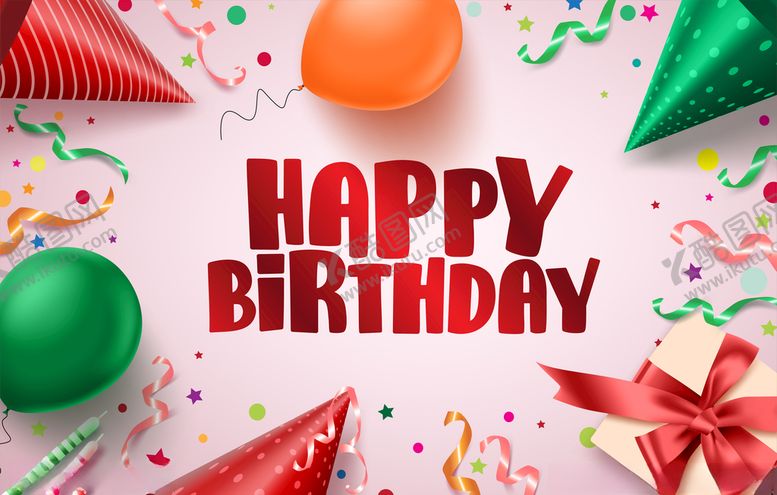 编号：54745410032128114021【酷图网】源文件下载-生日背景墙