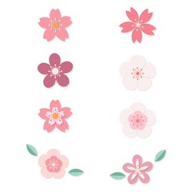 矢量花瓣