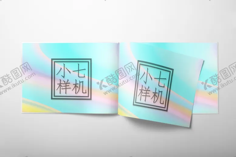 编号：76585107012024463940【酷图网】源文件下载-正方形画册样机