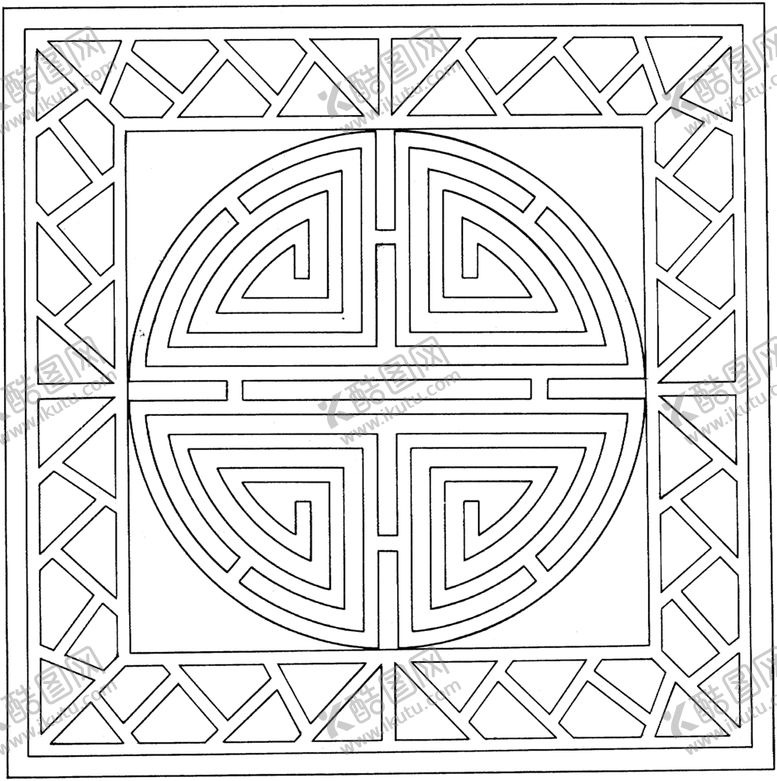编号：15810107061422419853【酷图网】源文件下载-镂空花图案