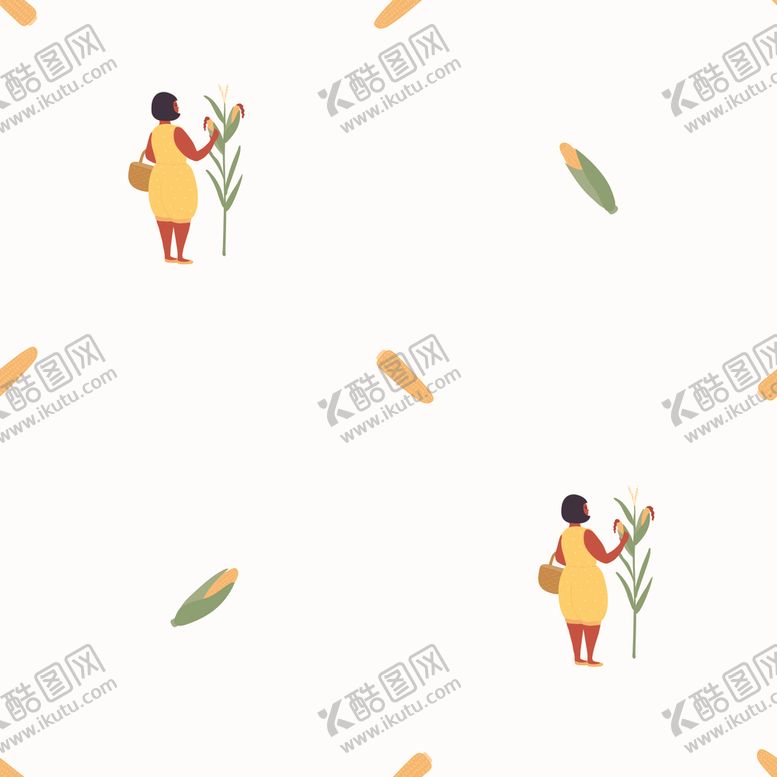 编号：62098109182207177698【酷图网】源文件下载-卡通抽象女孩