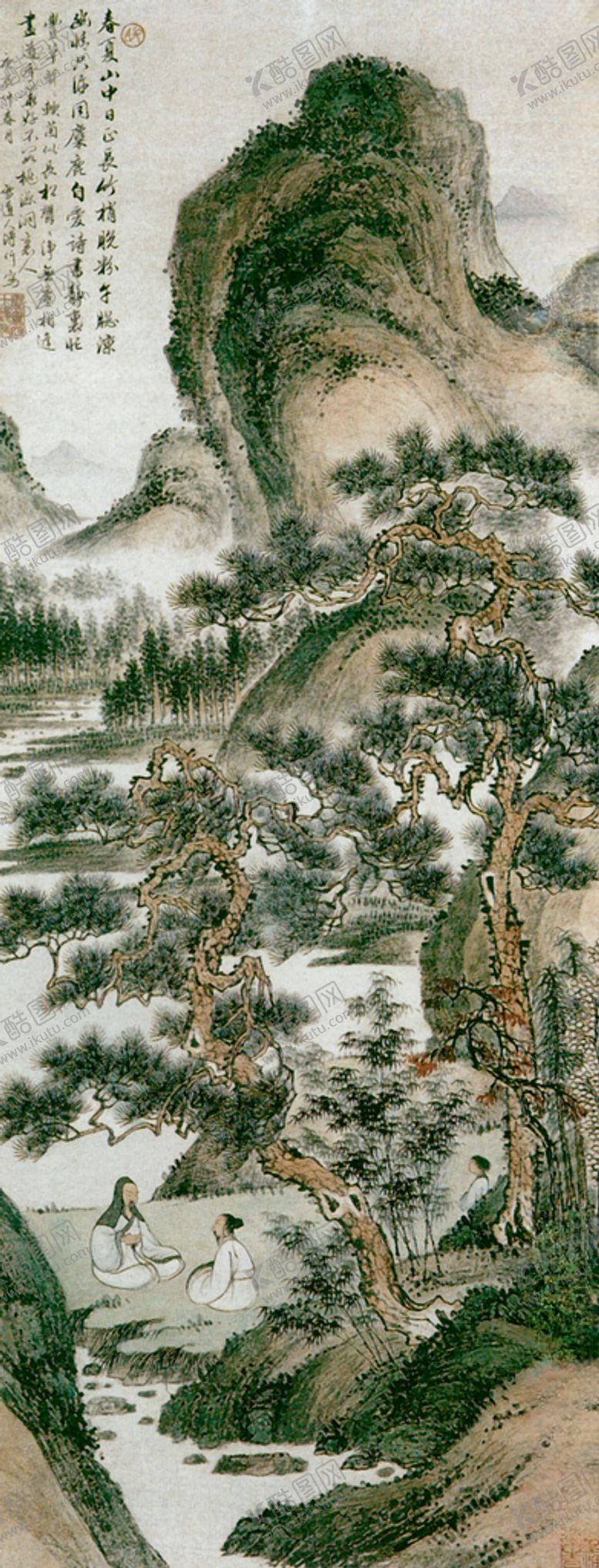 编号：24543709190504222293【酷图网】源文件下载-春夏山中日正长图