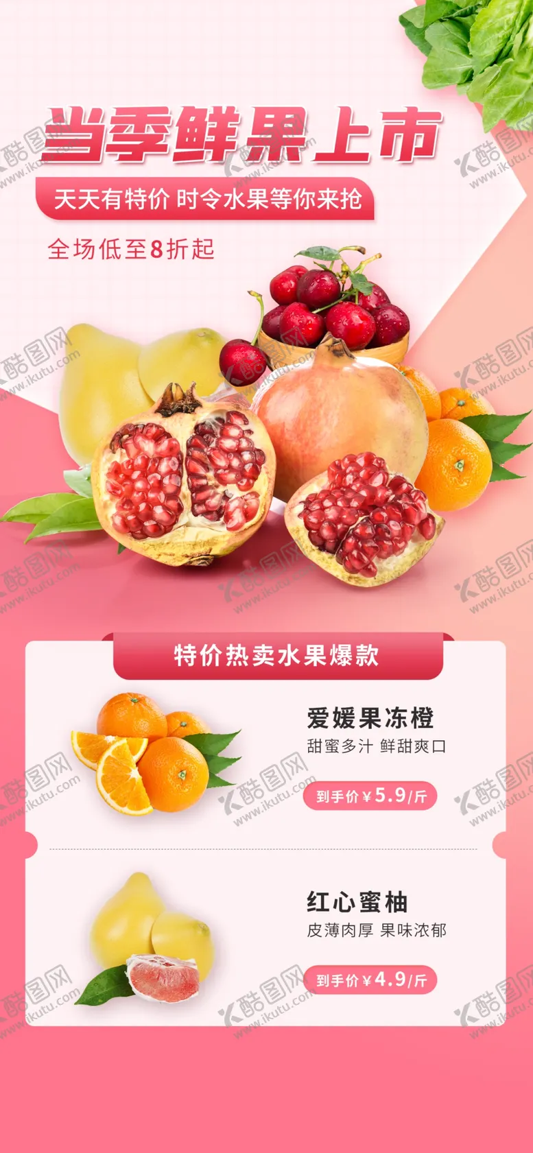 编号：64000102262053512538【酷图网】源文件下载-石榴海报