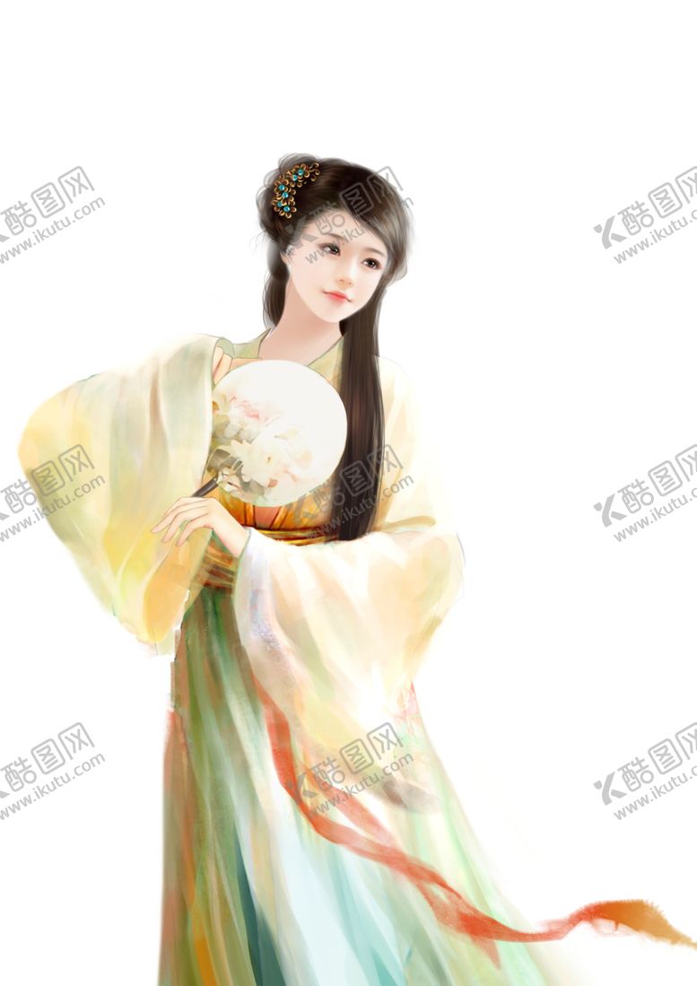编号：96599501191553377605【酷图网】源文件下载-古风美女  