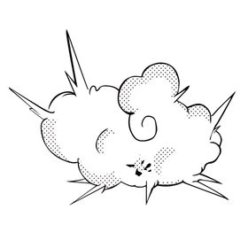 爆炸烟雾