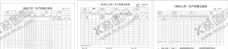 编号：91453109151252138510【酷图网】源文件下载-生产质量表