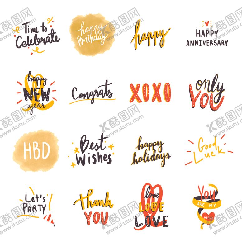 编号：52659309302249592449【酷图网】源文件下载-情人节字体