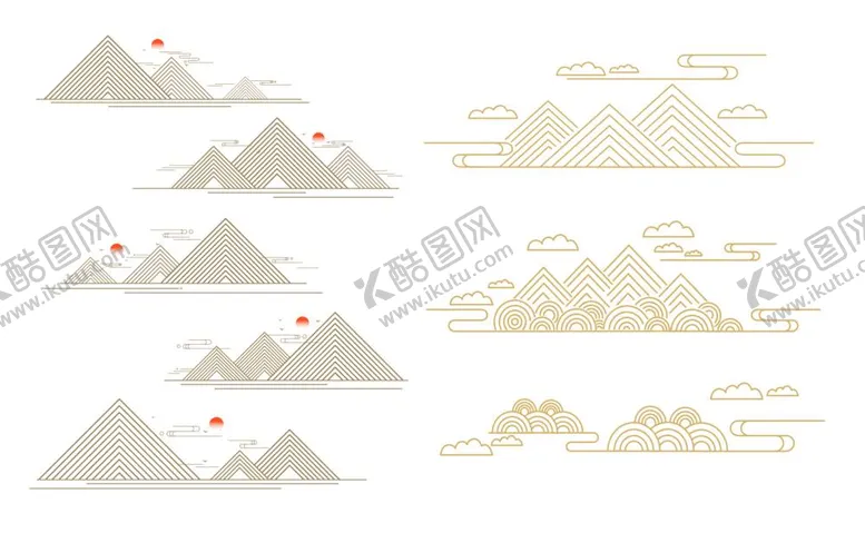 编号：43178909211342469128【酷图网】源文件下载-中国风山水