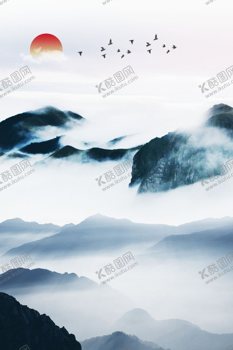 编号：13669207050253256336【酷图网】源文件下载-中式装饰画