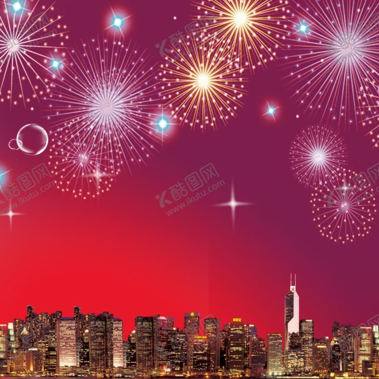 编号：29795210090736006087【酷图网】源文件下载-烟花素材