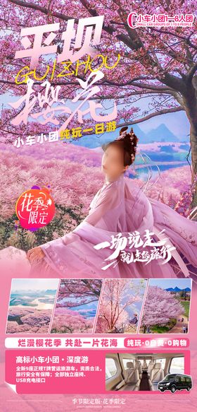 平坝樱花赏樱高端纯玩一日游