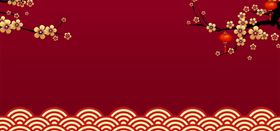 中国风国潮背景插画