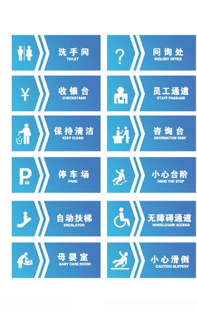 vi导视指示牌