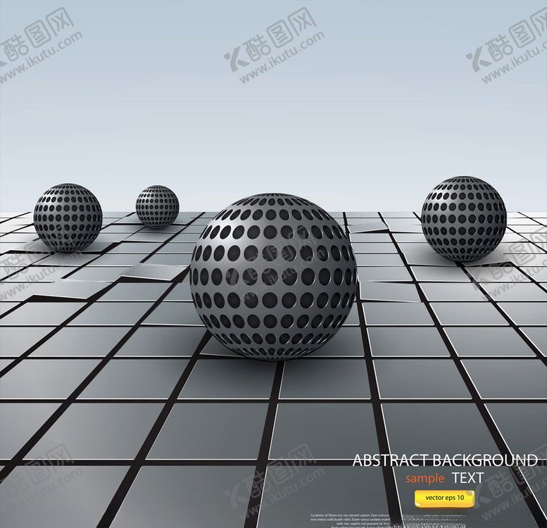 编号：88315110240403244873【酷图网】源文件下载-球体几何背景