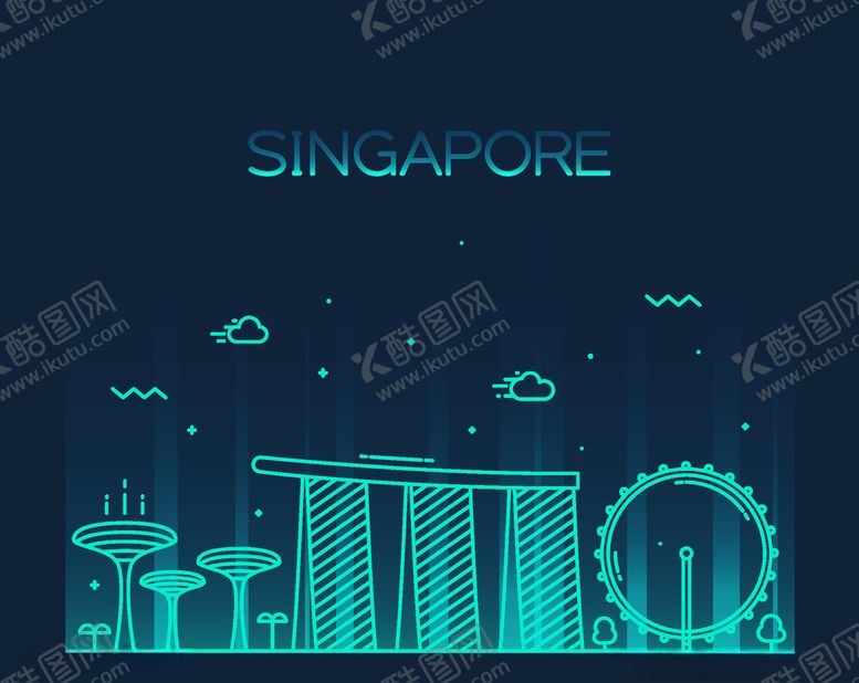 编号：50932909282316102677【酷图网】源文件下载-线型建筑