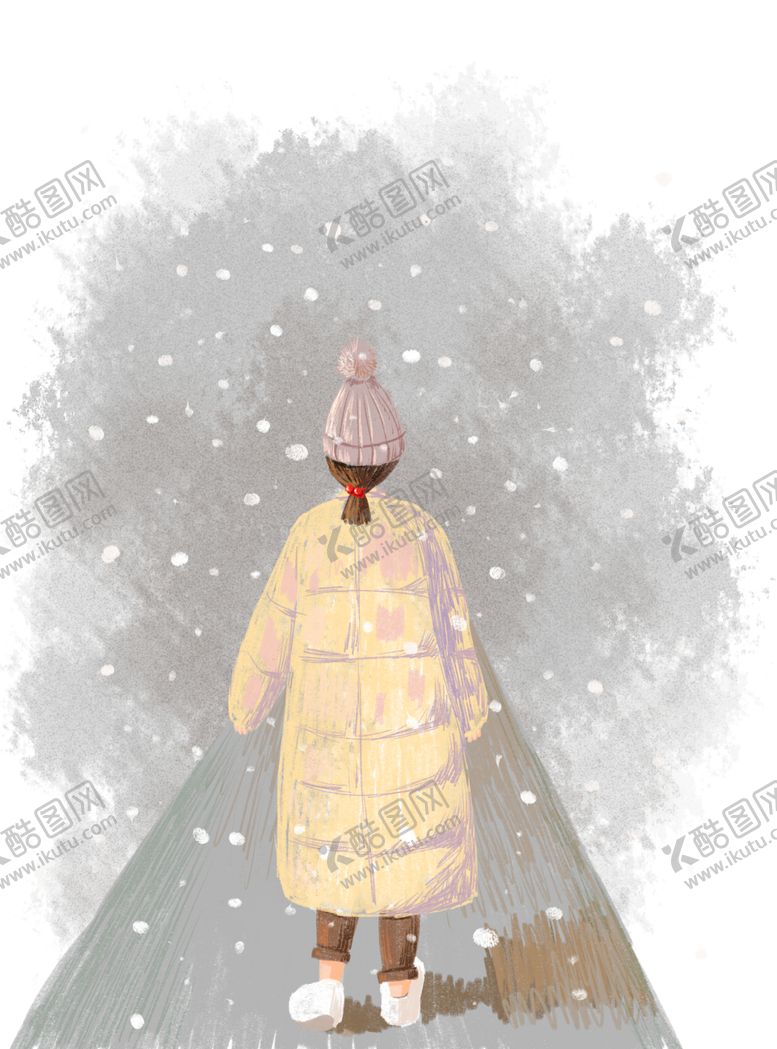 编号：34185705080457231796【酷图网】源文件下载-手绘女孩