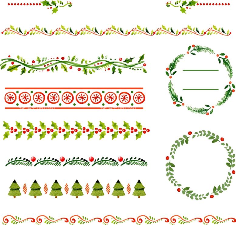 编号：52027711292039323939【酷图网】源文件下载-圣诞花纹