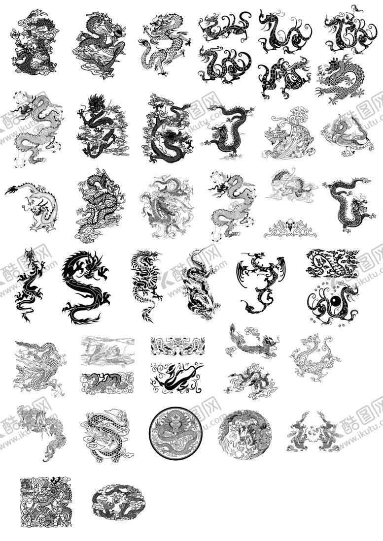 编号：56960801310743527882【酷图网】源文件下载-龙纹