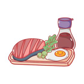 卡通日本寿司