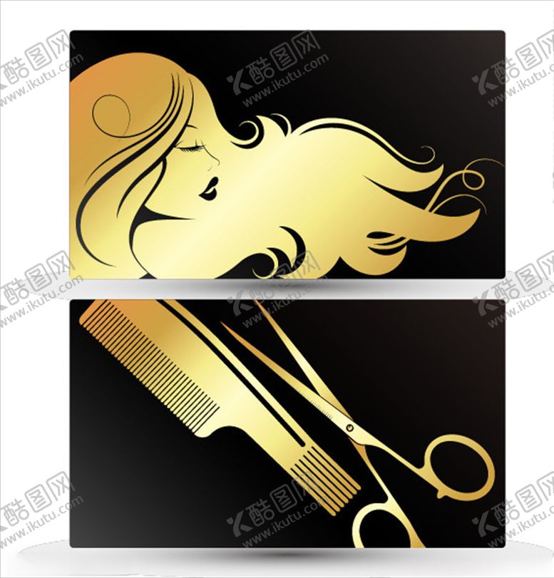 编号：39061110070346051411【酷图网】源文件下载-美容美发卡片