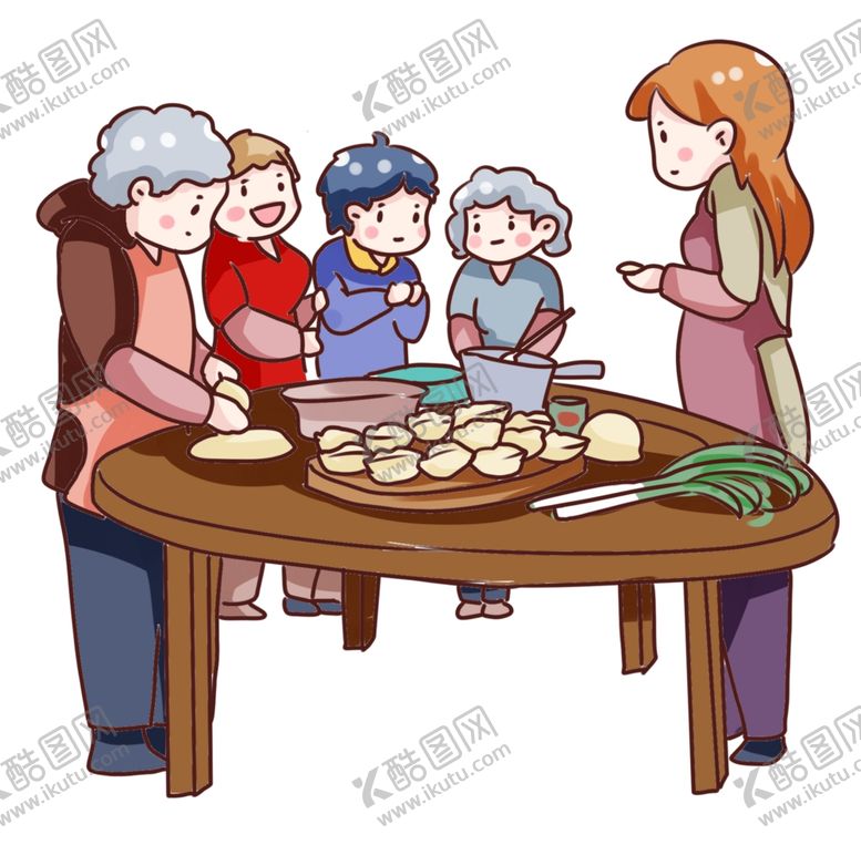 编号：21711309220339054831【酷图网】源文件下载-包饺子