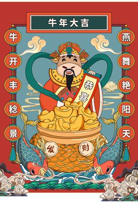 2021牛年海报